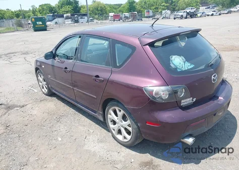 2008 Mazda Mazda3 S Sport из США, поврежденный, VIN JM1BK343281806310